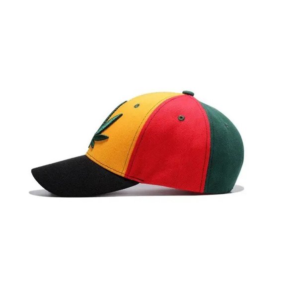 Rasta Baseball Hat - Picture 2 of 6